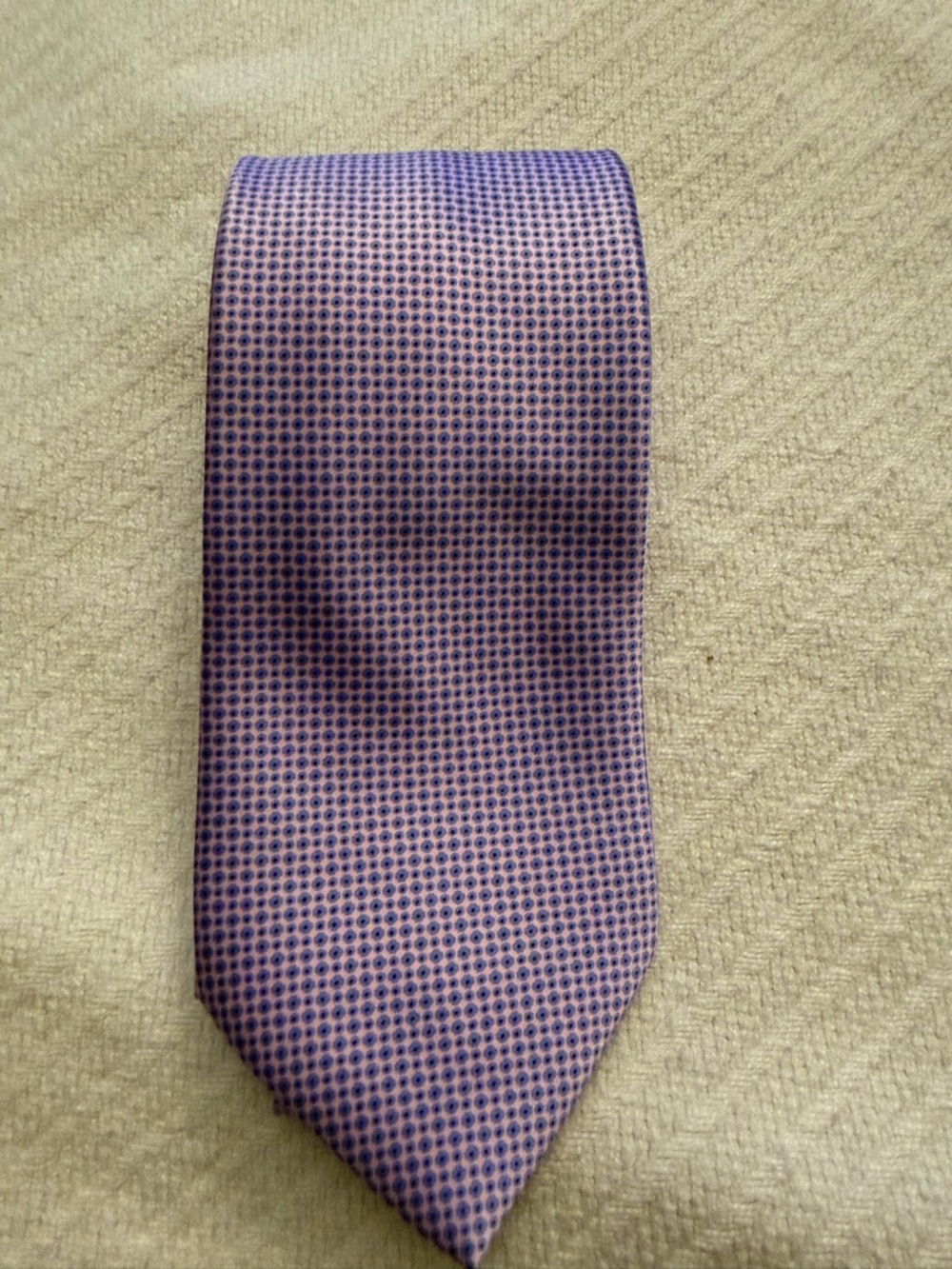 Stefano Ricci Lavender Purple Microdot Silk Tie